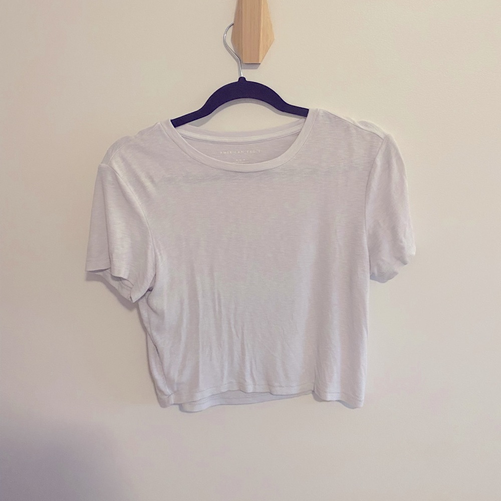 EUC American Eagle Crew Neck Baby Tee
